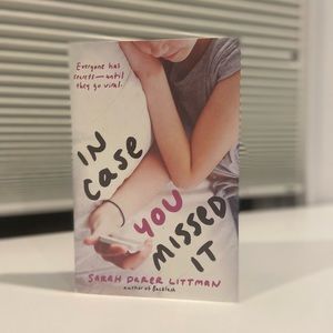 In Case You Missed It by Sarah Parer Littman [paperback novel]